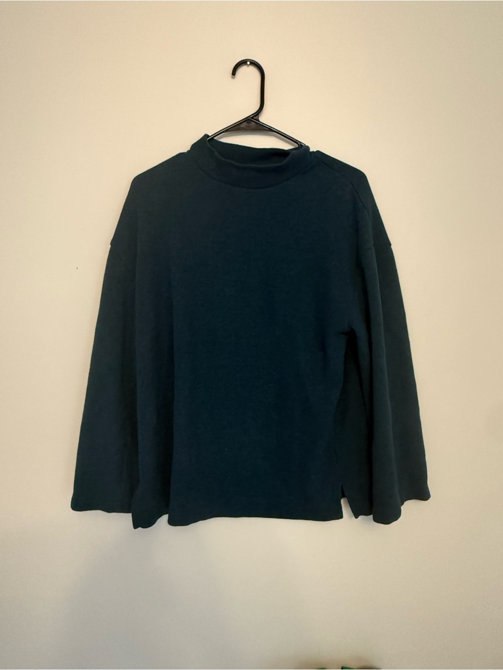 Old Navy Women's Mock Neck Sweater in Teal Blue